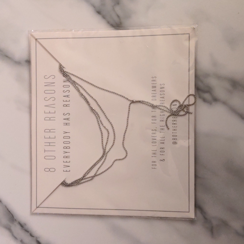 *3/$20* 8 Other Reasons Women's Nine Lives Necklace